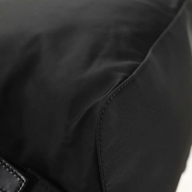 【日本直送】PRADA 雙肩包 尼龍 黑色 銀色 正品 ep11213-18