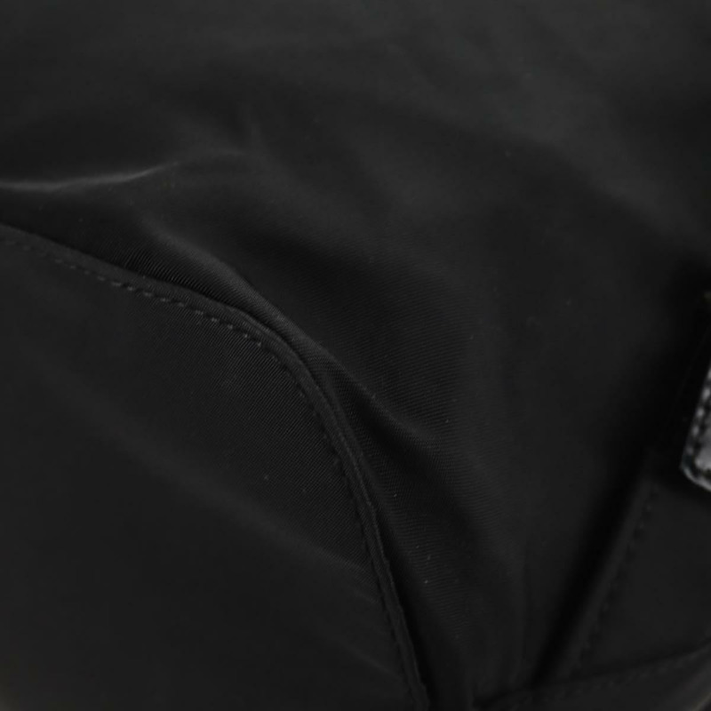 【日本直送】PRADA 雙肩包 尼龍 黑色 銀色 正品 ep11213-19