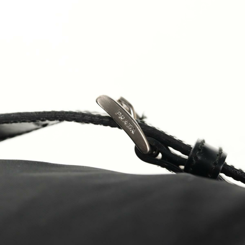 【日本直送】PRADA 雙肩包 尼龍 黑色 銀色 正品 ep11213-20
