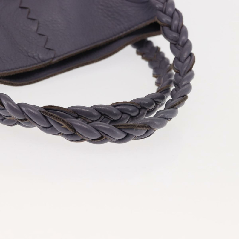 【日本直送】BOTTEGA VENETA 紫色皮革手提包 147716 正品 ep11106-6