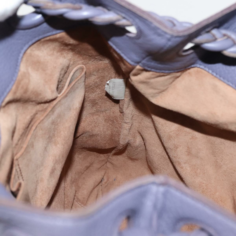 【日本直送】BOTTEGA VENETA 紫色皮革手提包 147716 正品 ep11106-18