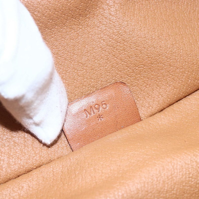 【日本直送】CELINE Macadam帆布化妝包 PVC皮革 棕色 金色 正品 ep11040-11