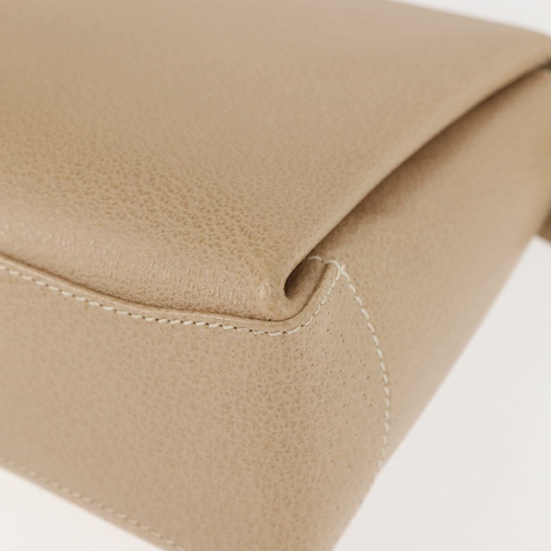 【日本直送】GUCCI 竹節手提包 皮革 兩用 米色 金色 000 781 0175 正品 ep10980-14