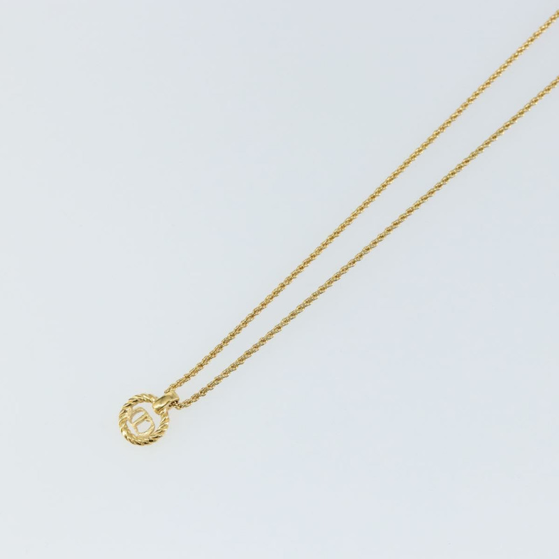 【日本直送】Christian Dior 項鍊 金屬 金 Auth sw1615-8