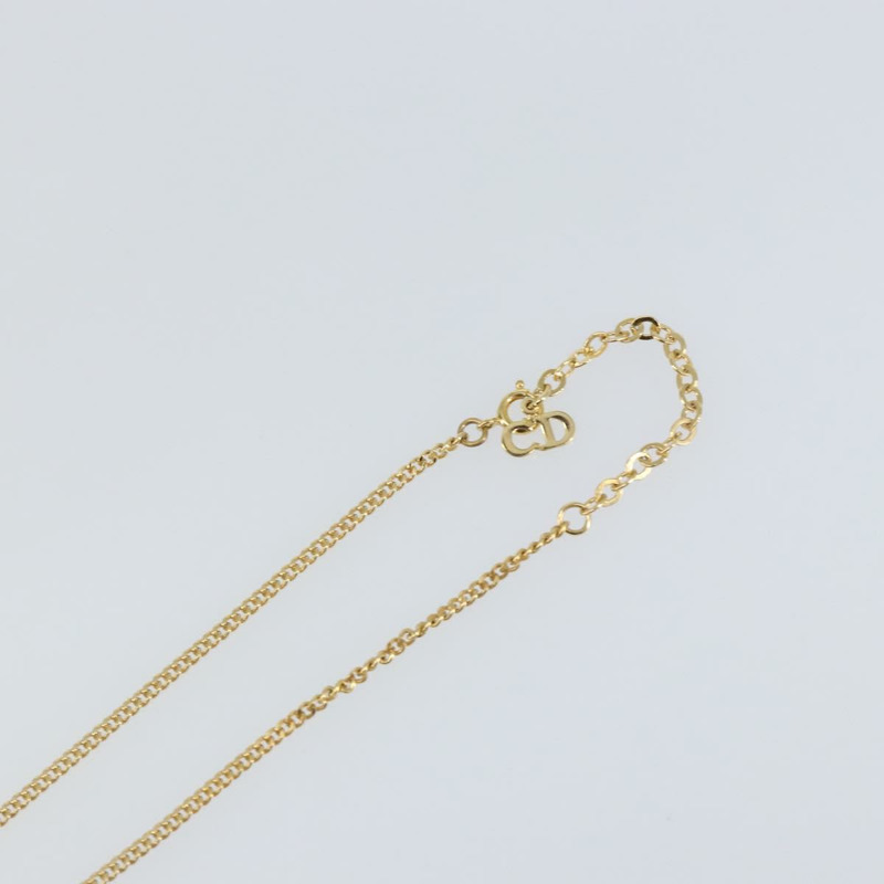 【日本直送】Christian Dior 項鍊 金屬 金 Auth sw1694-5