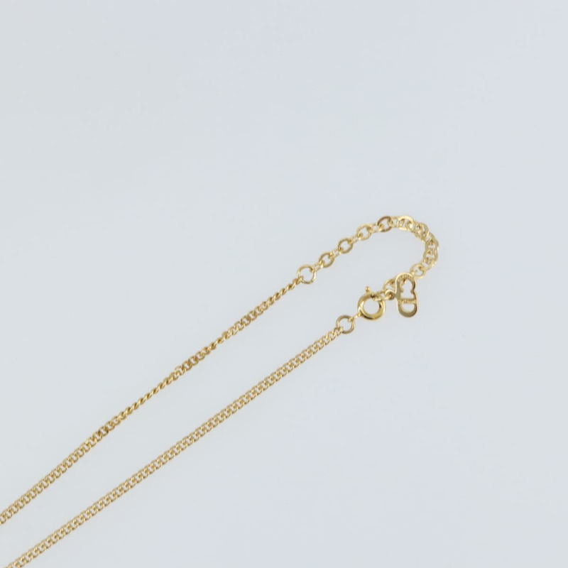 【日本直送】Christian Dior 項鍊 金屬 金 Auth sw1694-11