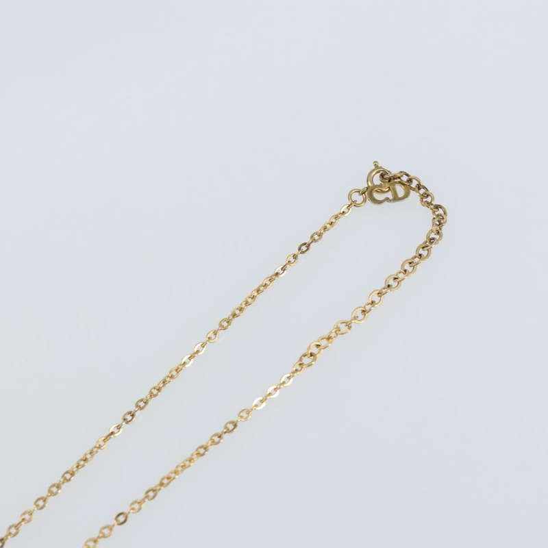 【日本直送】Christian Dior 項鍊 金屬 金 Auth sw1616-4