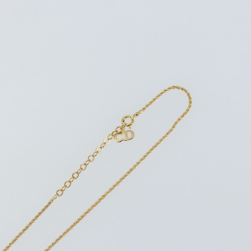 【日本直送】Christian Dior 項鍊 金屬 金 Auth sw1691-11