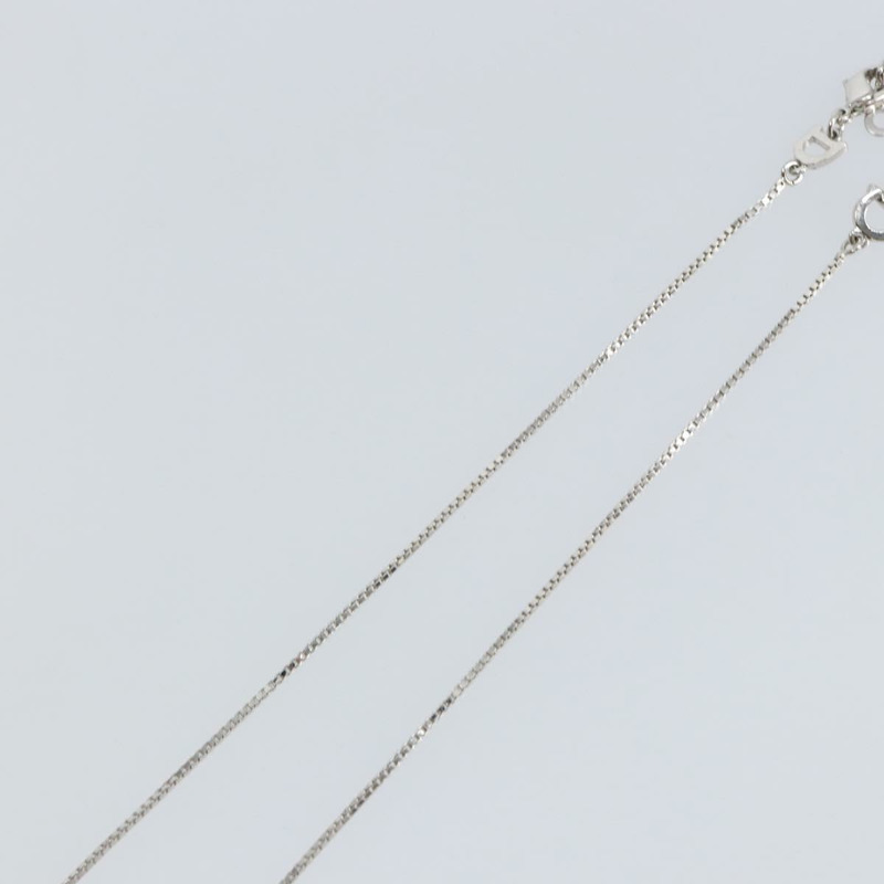 【日本直送】Christian Dior 項鍊 金屬 銀色 Auth sw1623-4