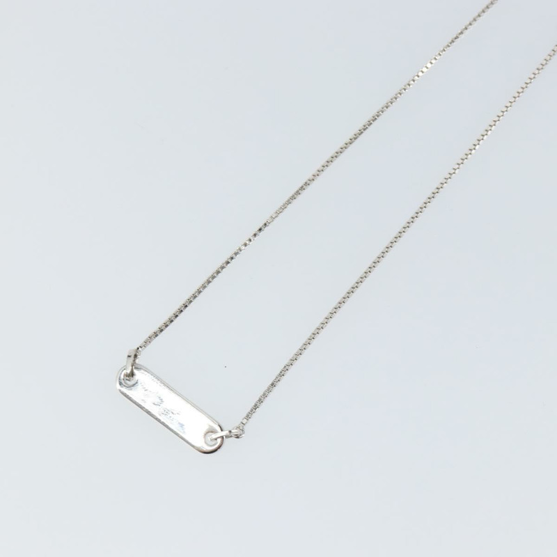 【日本直送】Christian Dior 項鍊 金屬 銀色 Auth sw1623-9