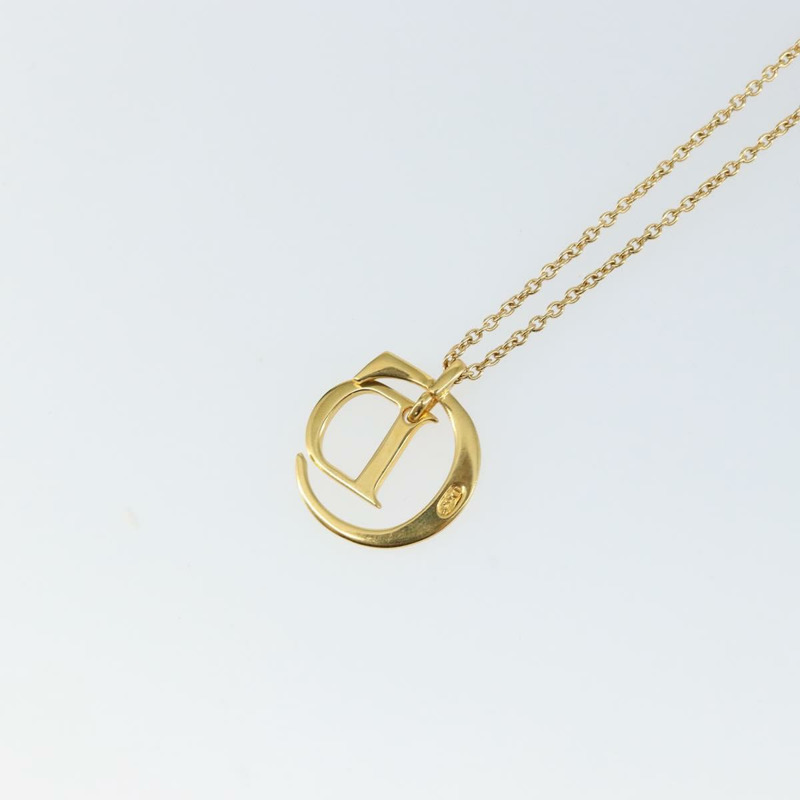 【日本直送】Christian Dior 項鍊 金屬 金 Auth sw1635-8