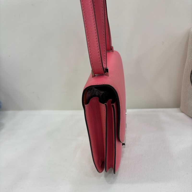 Hermes愛馬仕constance康康19 唇膏粉 evercolor皮 Y刻 專櫃維修購證-2