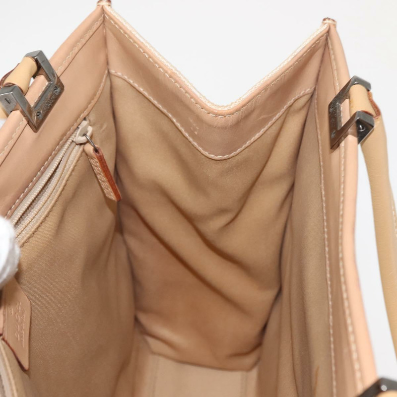 【日本直送】GUCCI GG帆布Jackie手提包 帆布皮革 白色 米色 正品 ep11053-18