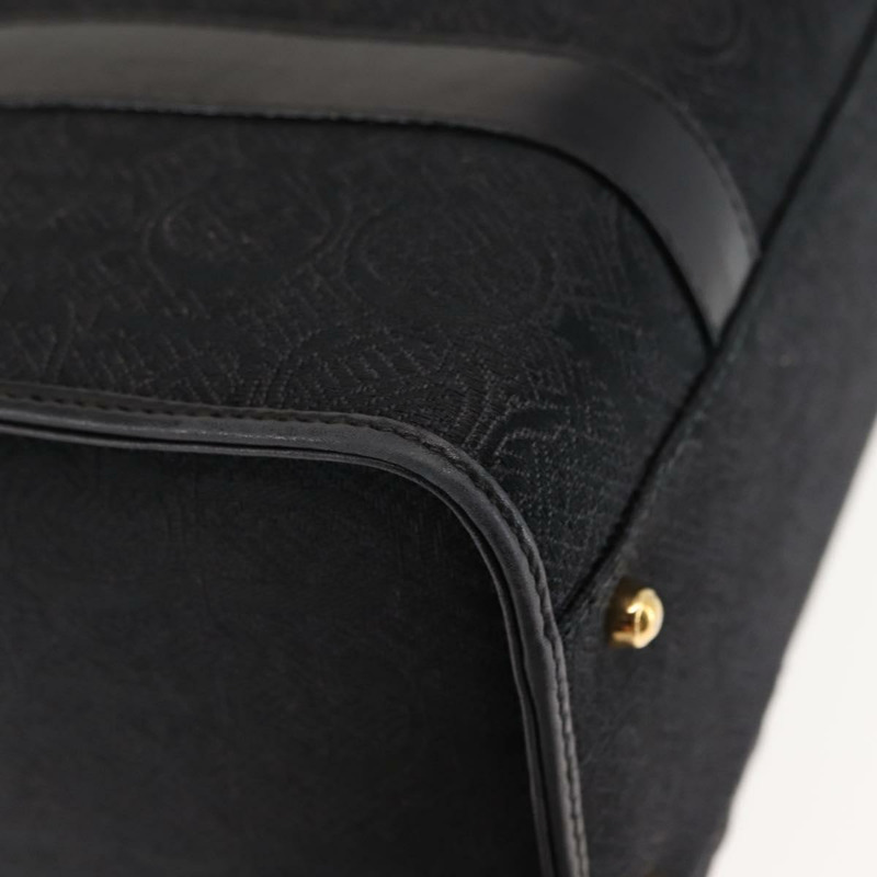 【日本直送】GUCCI 手提包 帆布 黑色 金色 正品 ep11115-8