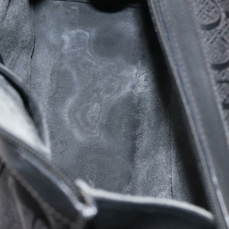 【日本直送】GUCCI 手提包 帆布 黑色 金色 正品 ep11115-10