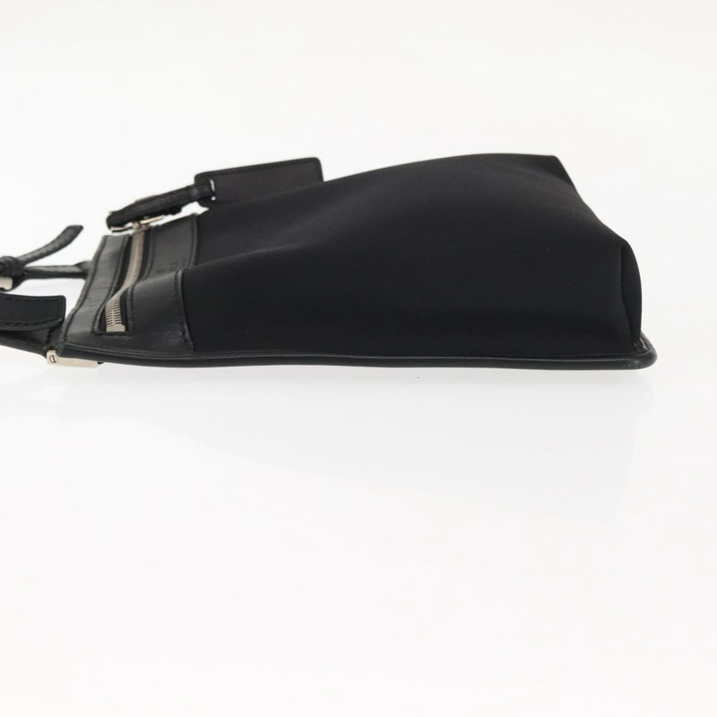 【日本直送】GUCCI 單肩包 帆布皮革 黑色 正品 ep11047-3