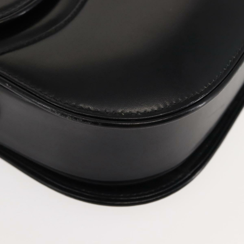 【日本直送】GUCCI 黑色真皮單肩包 正品 ep11071-8