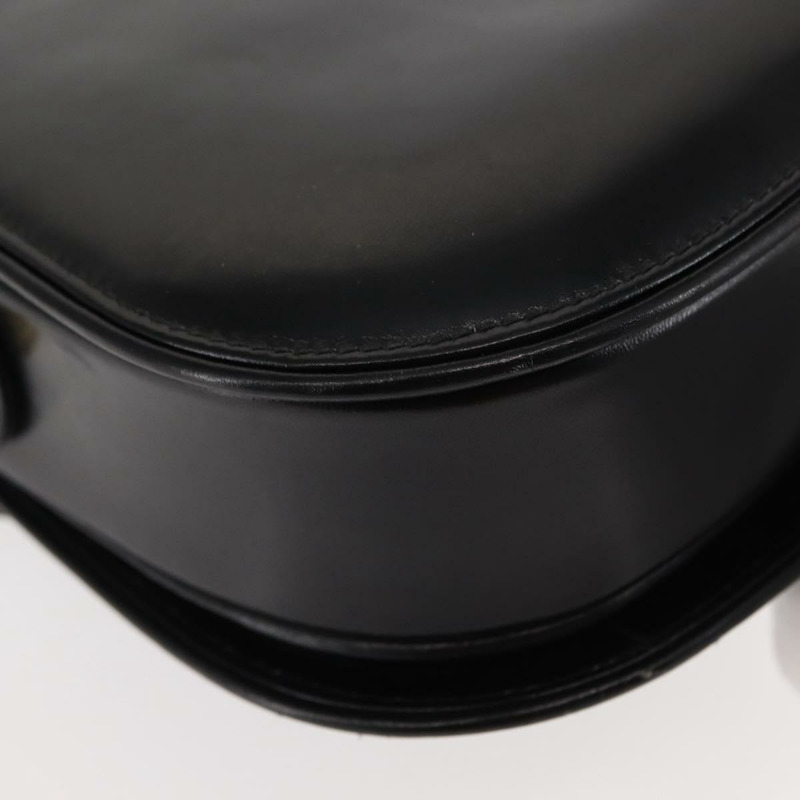 【日本直送】GUCCI 黑色真皮單肩包 正品 ep11071-14