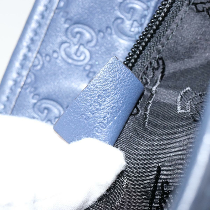 【日本直送】GUCCI Guccissima GG 手提包 皮革 藍色 正品 ep11205-11