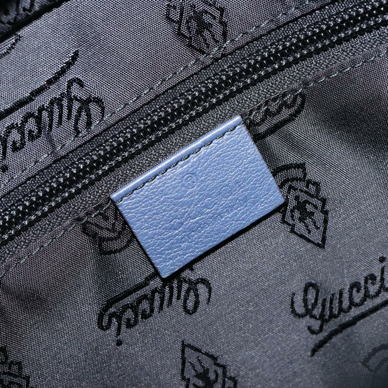 【日本直送】GUCCI Guccissima GG 手提包 皮革 藍色 正品 ep11205-17
