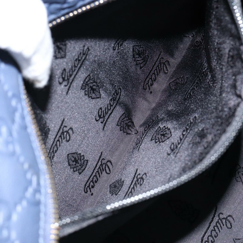 【日本直送】GUCCI Guccissima GG 手提包 皮革 藍色 正品 ep11205-20