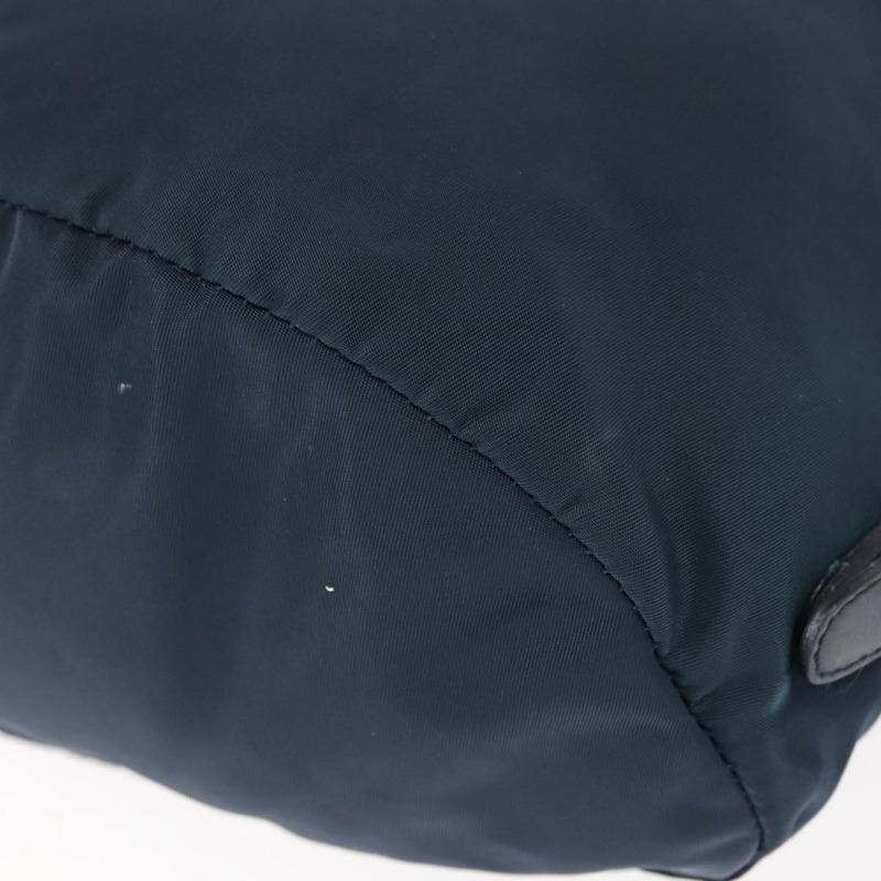 【日本直送】PRADA 雙肩包 尼龍 海軍藍 銀色 正品 BA6876-16