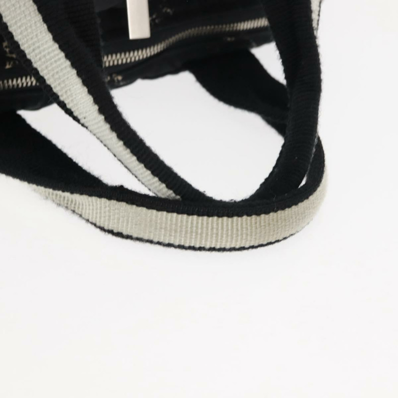 【日本直送】香奈兒旅行系列迷你波士頓包 尼龍材質 黑色 銀色 CC 標誌 正品 BA6870-6