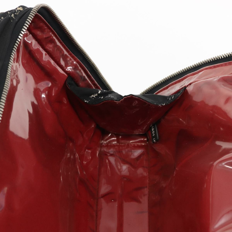 【日本直送】香奈兒旅行系列迷你波士頓包 尼龍材質 黑色 銀色 CC 標誌 正品 BA6870-18