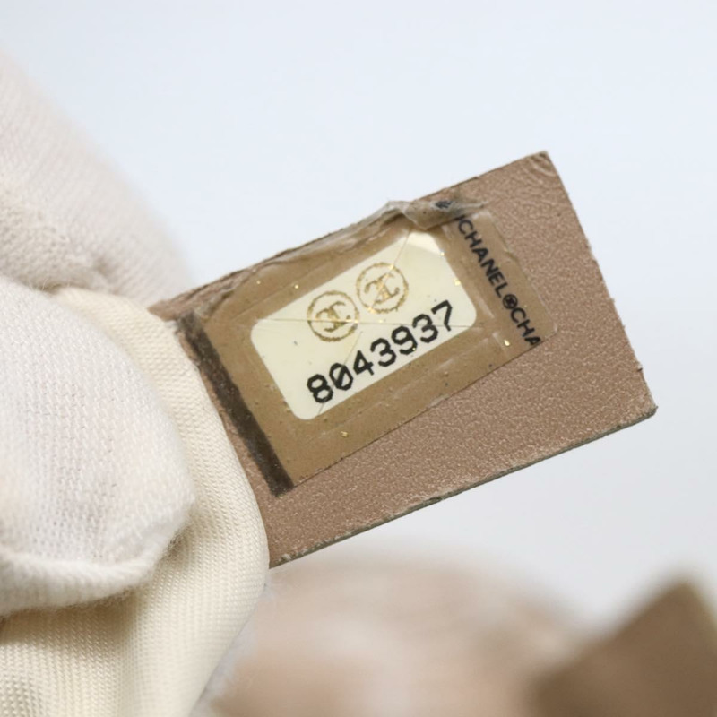 【日本直送】香奈兒新旅行系列托特包 尼龍 米色 金色 CC 標誌 正品 BA6873-11