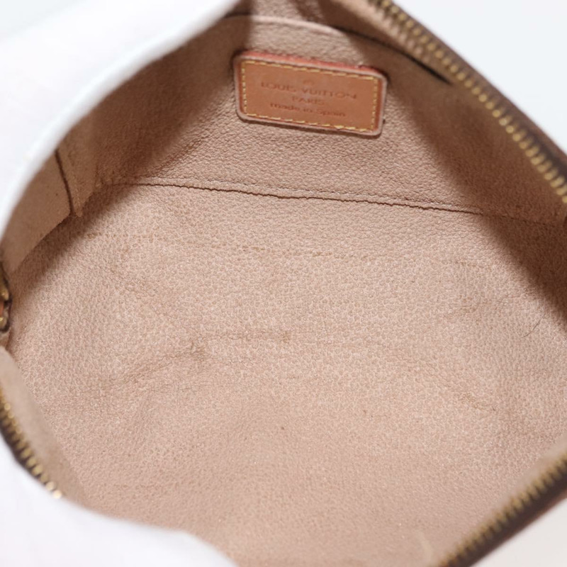 【日本直送】路易威登 Monogram Pochette 化妝包 PM M43998 LV Auth BA6664-9