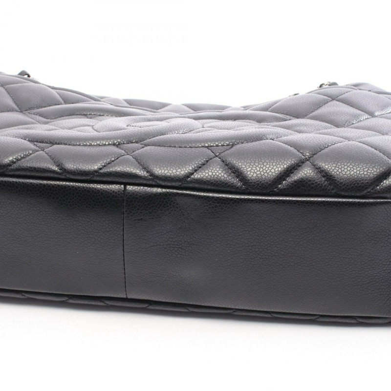 香奈兒 Matelasse 手提包，小牛皮，女士，黑色，A67294-6