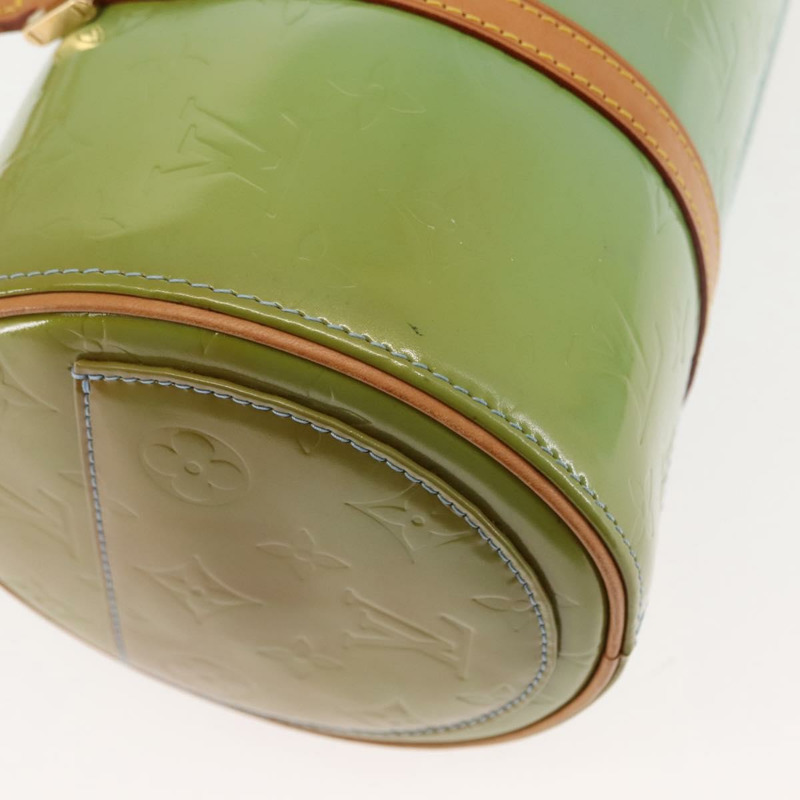 【日本直送】路易威登 Monogram Vernis Bedford 手提包 淺藍色 M91007 LV 正品 BA6714-8