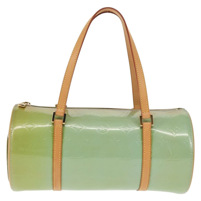 【日本直送】路易威登 Monogram Vernis Bedford 手提包 淺藍色 M91007 LV 正品 BA6714-12