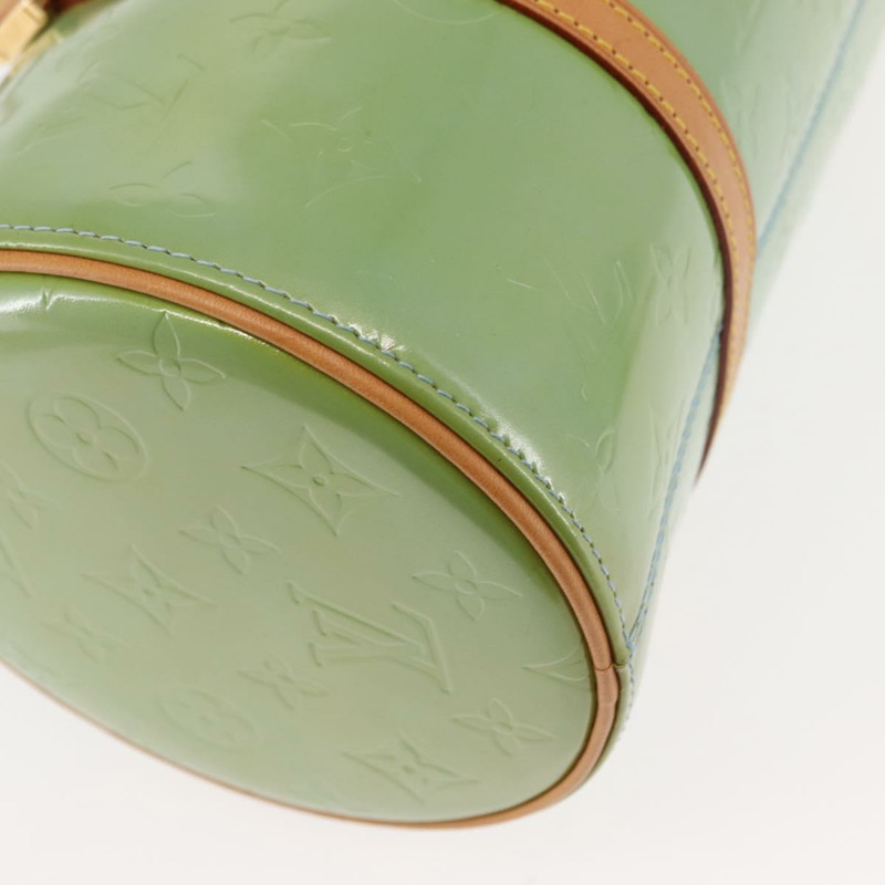 【日本直送】路易威登 Monogram Vernis Bedford 手提包 淺藍色 M91007 LV 正品 BA6714-13