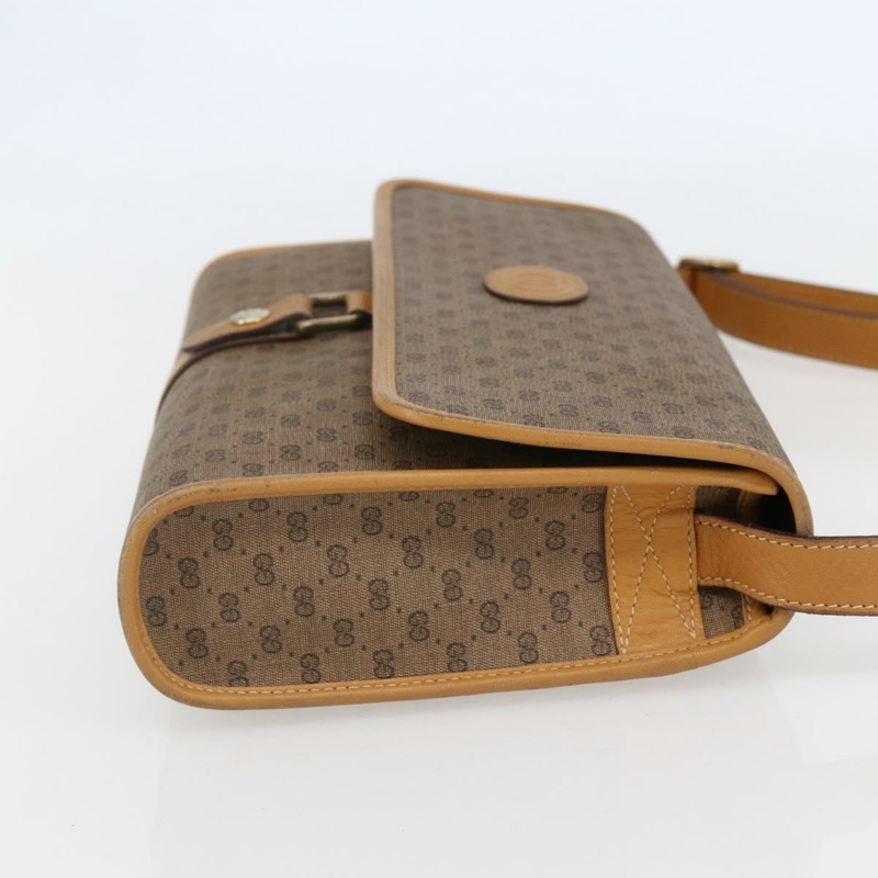 【日本直送】GUCCI Micro GG Supreme 單肩包 PVC 米色 金色 001 115 2681 正品 BA6741-3