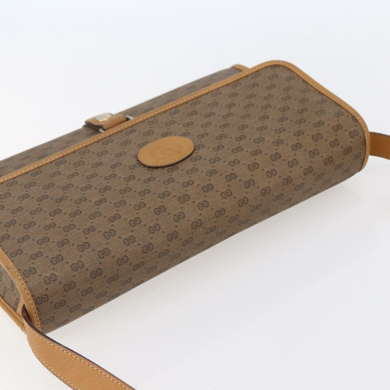 【日本直送】GUCCI Micro GG Supreme 單肩包 PVC 米色 金色 001 115 2681 正品 BA6741-5