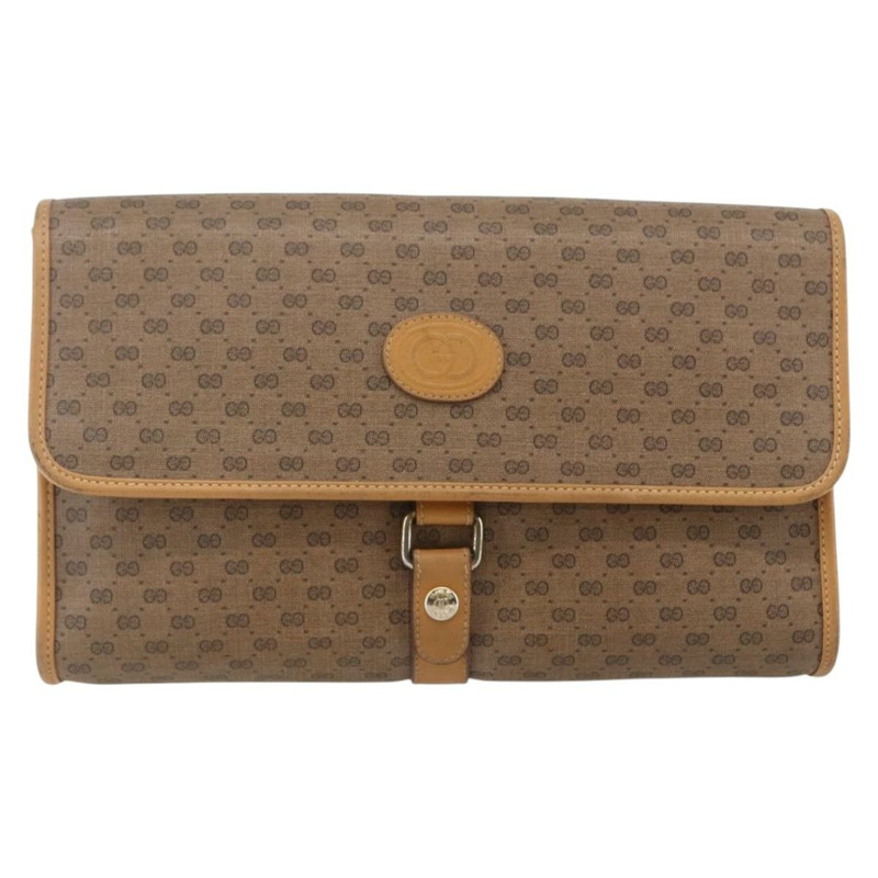 【日本直送】GUCCI Micro GG Supreme 單肩包 PVC 米色 金色 001 115 2681 正品 BA6741-12