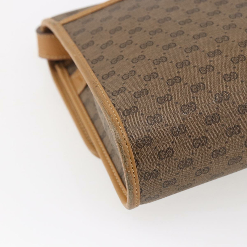 【日本直送】GUCCI Micro GG Supreme 單肩包 PVC 米色 金色 001 115 2681 正品 BA6741-15