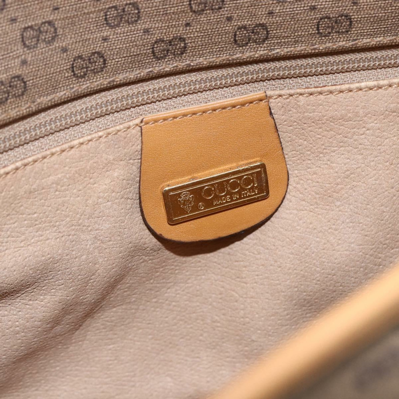 【日本直送】GUCCI Micro GG Supreme 單肩包 PVC 米色 金色 001 115 2681 正品 BA6741-16