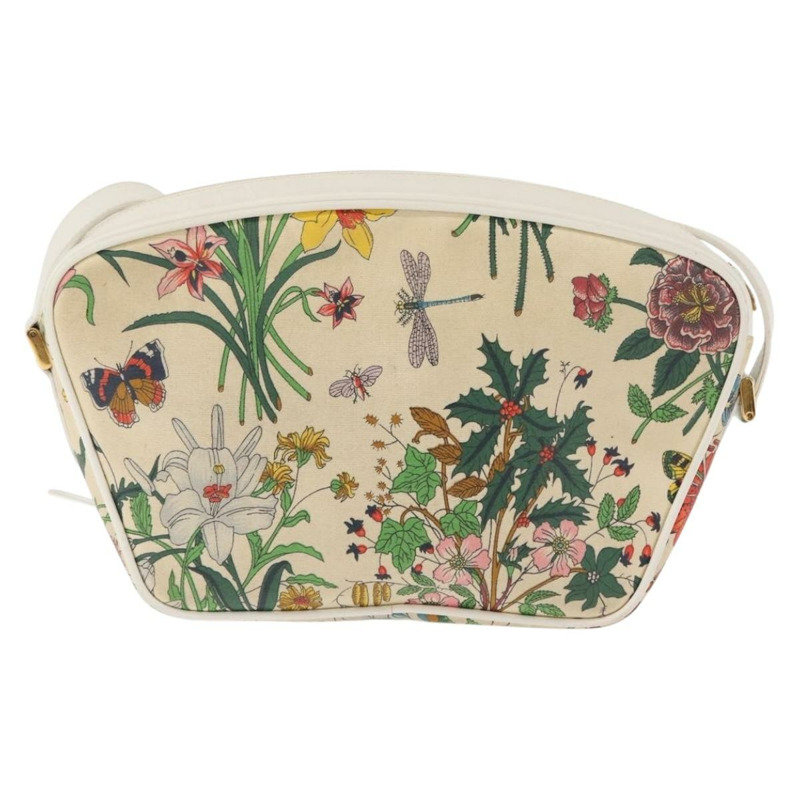【日本直送】GUCCI Flora背包背包 米色 金色 001 093 1050 正品 BA6750-1