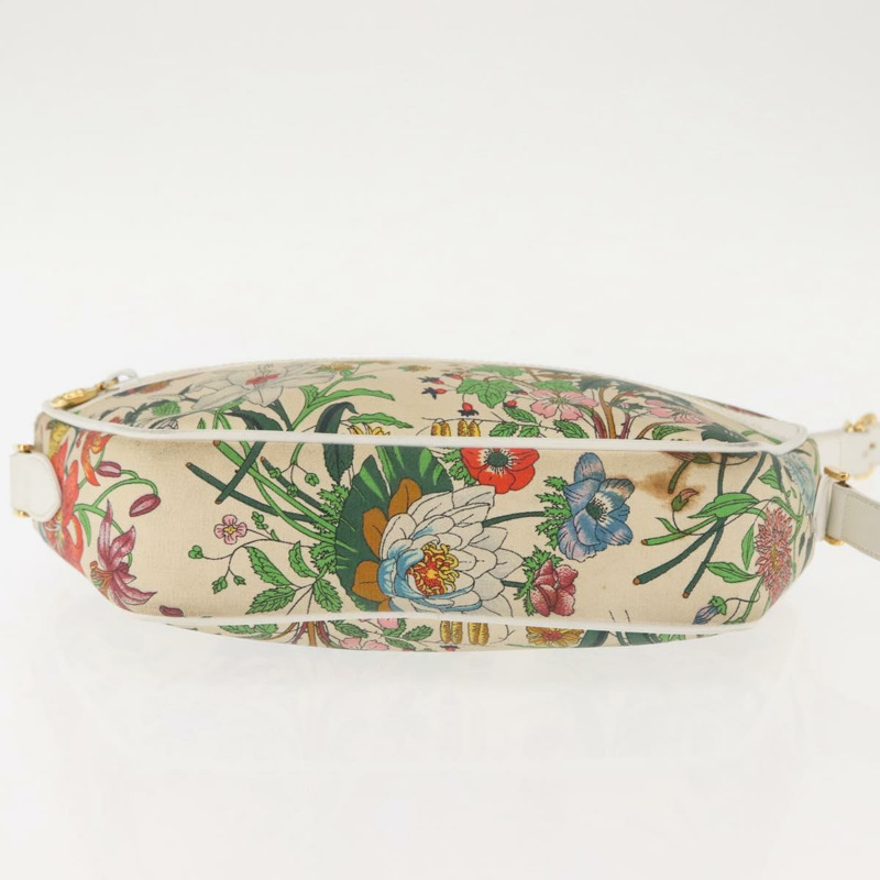 【日本直送】GUCCI Flora背包背包 米色 金色 001 093 1050 正品 BA6750-4