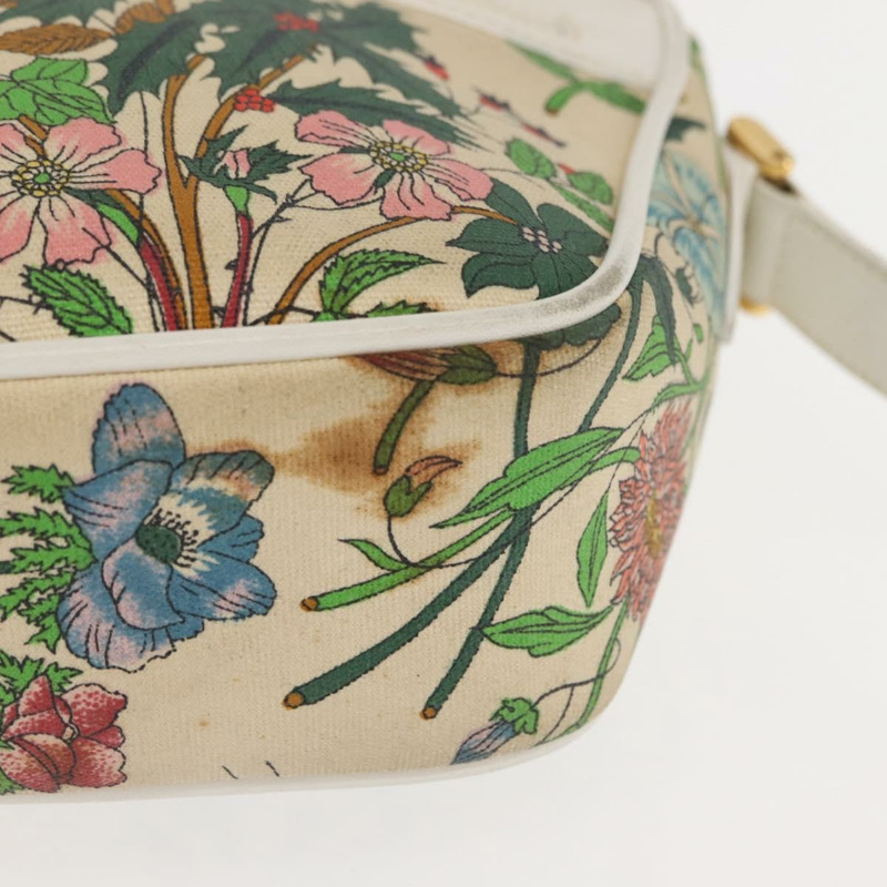 【日本直送】GUCCI Flora背包背包 米色 金色 001 093 1050 正品 BA6750-5