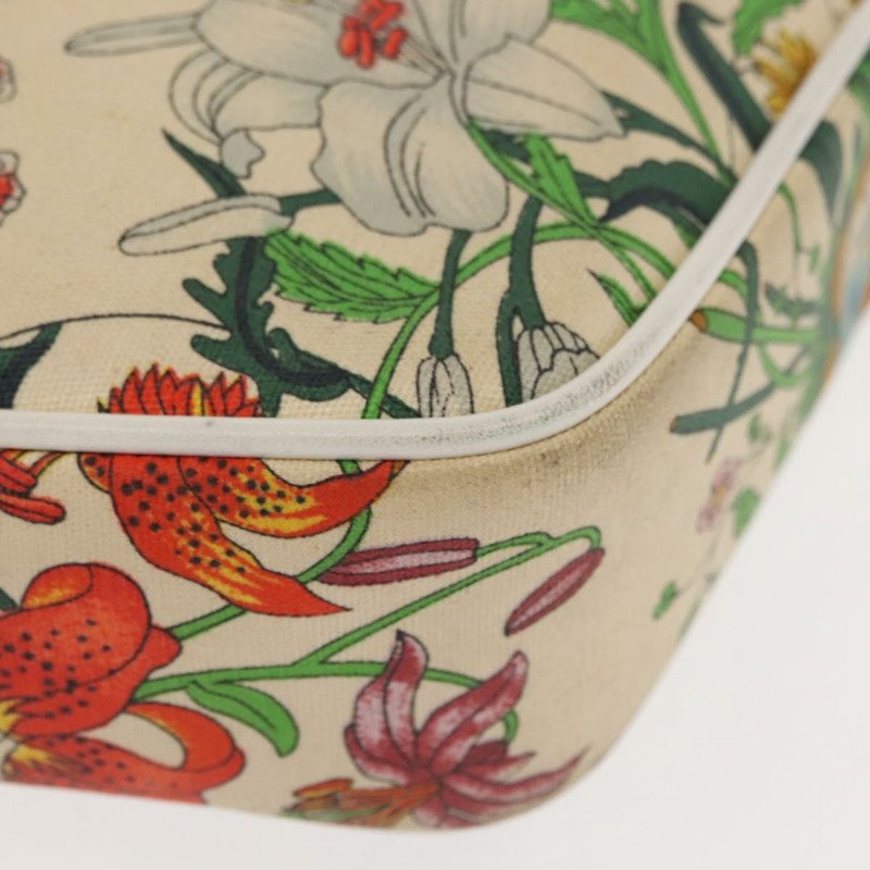 【日本直送】GUCCI Flora背包背包 米色 金色 001 093 1050 正品 BA6750-14