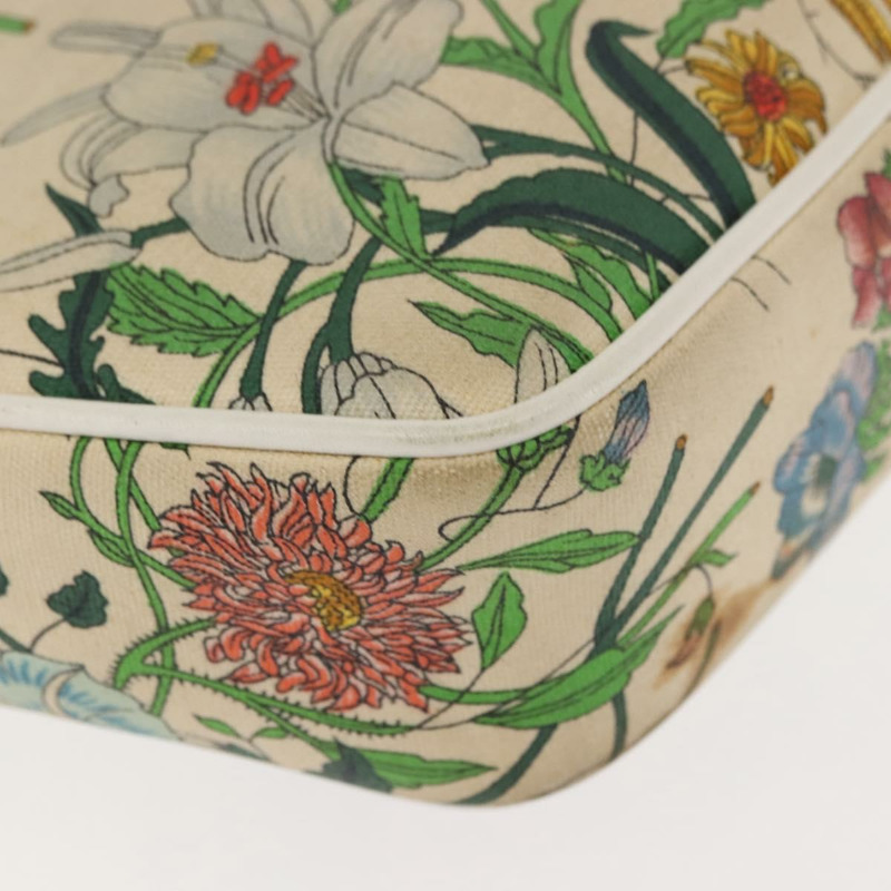 【日本直送】GUCCI Flora背包背包 米色 金色 001 093 1050 正品 BA6750-15