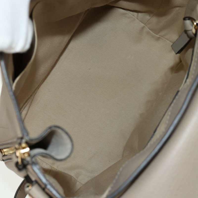 【日本直送】Chloe Fay 肩背包 麂皮 米色 金色 正品 BA6829-10