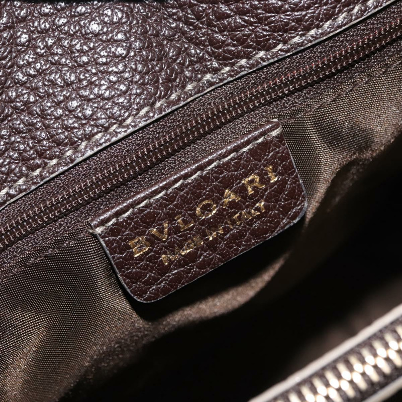 【日本直送】寶格麗棕色真皮手提包 正品 BA6908-18