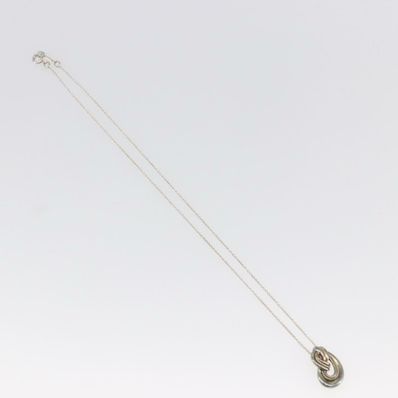 【日本直送】蒂芬妮 (TIFFANY&Co.) 18K金扭結項鍊 925銀 正品 SW1651-1