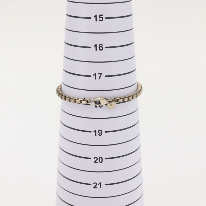 【日本直送】蒂芬妮威尼斯手鐲 Ag925 銀 Auth SW1653-9