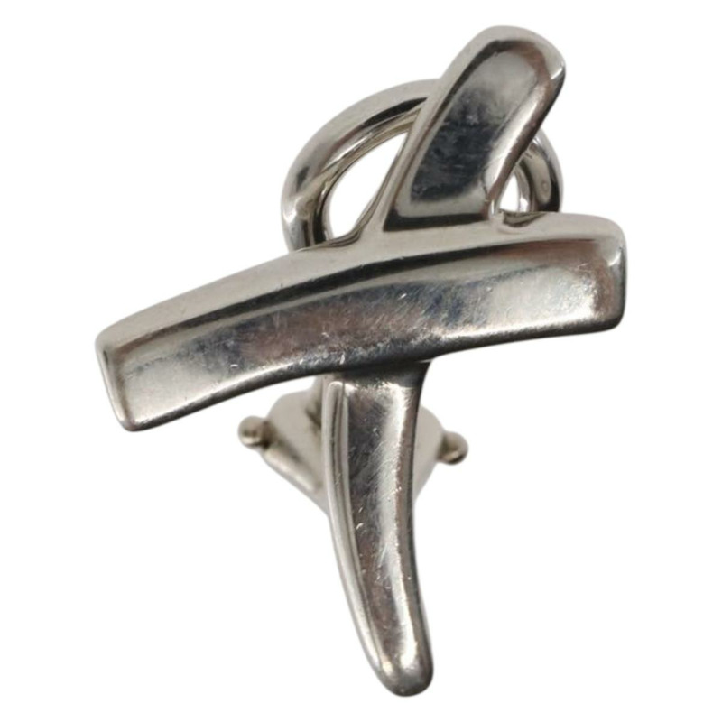 【日本直送】TIFFANY&Co. Kiss X 耳環 925銀 Auth SW1657-1