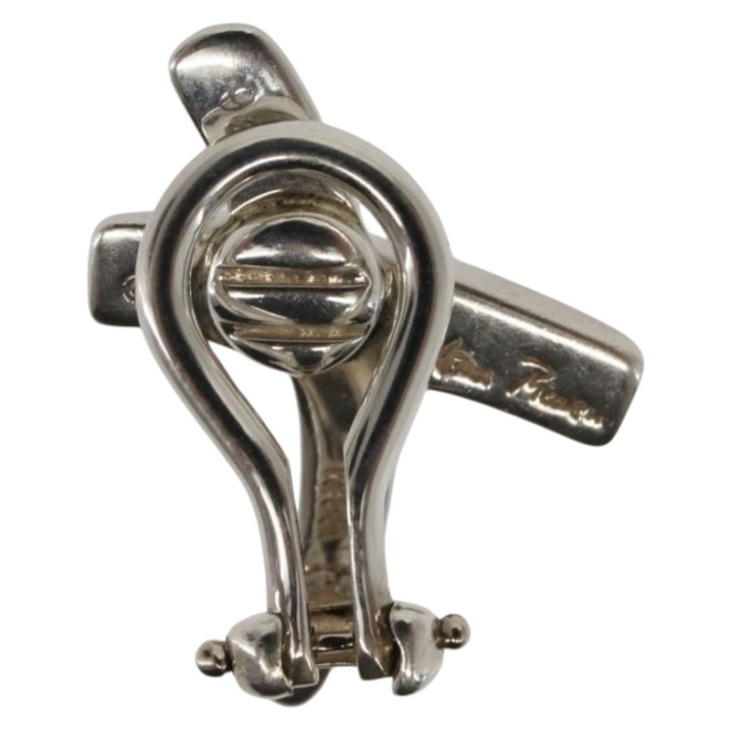 【日本直送】TIFFANY&Co. Kiss X 耳環 925銀 Auth SW1657-2